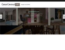 Tablet Screenshot of casacavour.it